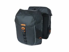 Basil Sacoches pour porte bagages Miles Tarpaulin 34L Noir/Orange 2024