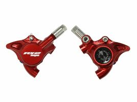 Hope Pinza de freno RX2 Flat mount - Versión Mineral - Rojo 2026