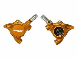 Hope Pinza de freno RX2 Flat mount - Versión Mineral - Naranja 2026