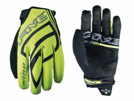 Five Guantes WB Windbreaker Amarillo fluorescente