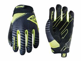 Five RACE KIDS Gloves Fluorescent yellow