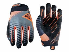 Five RACE KIDS Gloves Fluorescent orange