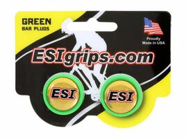 ESI Embouts de guidon Vert fluo
