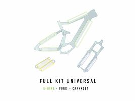 Monkey Products Kit de protection universel e-Bike - Cadre, Fourche et Pédalier