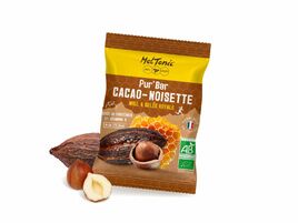 Meltonic Organic Pur'Bar Energy Bar - Cocoa & Hazelnut flavor