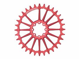 Garbaruk Plateau Ovale Direct Mount Sram 8 vis - Rouge