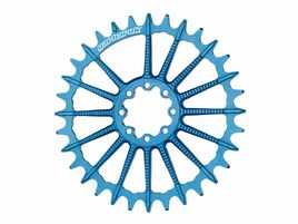 Garbaruk Plateau Ovale Direct Mount Sram 8 vis - Bleu