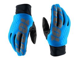 100% Gants Hydromatic Brisker - Bleu cyan – S