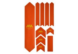 All Mountain Style Kit protections de cadre Extra 10 pièces - Orange / Jaune