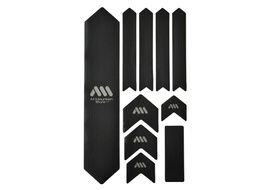 All Mountain Style Kit protections de cadre Extra 10 pièces - Noir