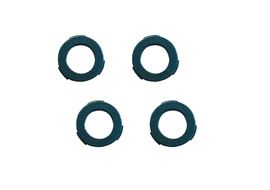 Magura Kit d'oeillets pour étrier 4 pistons MT5/MT7 et MT Trail (avant) - Bleu Métal