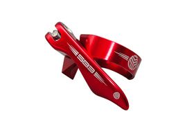 SB3 Seat clamp with QR lever -Red 31.8 mm