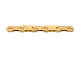 KMC Chaine X Flat TiN Gold Waxed pour transmissions Sram T-Type 12/13 vitesses 2026