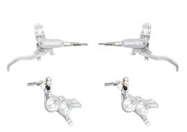 Hope Paire de freins à disques Tech 4 Evo GR4 - Argent / Argent - Durite aviation 2026