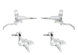 Hope Paire de freins à disques Tech 4 Evo TR4 - Argent/Argent - Durite aviation 2026