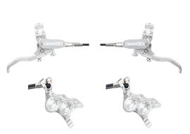 Hope Paire de freins à disques Tech 4 Evo TR4 - Argent/Argent - Durite standard 2026