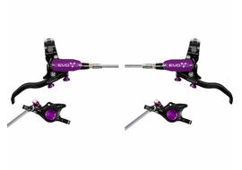 Hope Paire de freins à disques Tech 4 Evo X2 - Noir / Violet - Durite aviation 2026