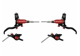Hope Paire de freins à disques Tech 4 Evo X2 - Noir / Rouge - Durite aviation 2026
