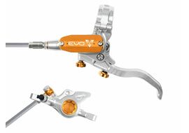Hope Frein à disque avant Tech 4 EVO X2 - Argent / Orange 2026