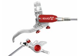 Hope Frein à disque arrière Tech 4 EVO X2 - Argent / Rouge 2026
