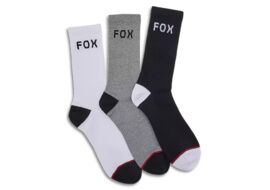 Fox Chaussettes Fox Crew - Lot de 3 - Noir/Gris/Blanc 2025