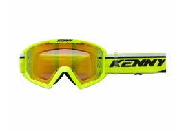 Kenny Track + Goggle Neon Yellow - Red Lense 2026