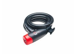 Qloc Security Antivol Spirale à clé Ø15 - 1500mm - avec support