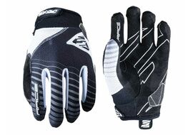 Five RACE KIDS Gloves Black/White