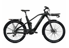 O2feel Vélo électrique Vern FS Adventure 7.1 Noir - iPA540 Gen2 - Porte-bagages 2026