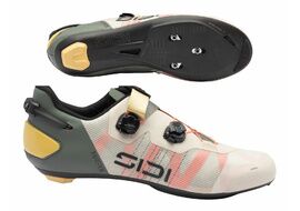 Sidi WIRE 3 Road Shoes - Sand / Coral Fluo 2026