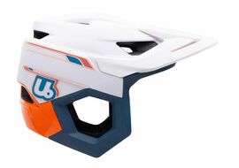 Urge Casque Rascas - Artic Flare Blanc/Orange 2026