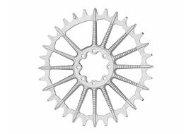 Garbaruk Plateau Ovale Direct Mount Sram 8 vis - Argent