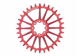Garbaruk Plateau Ovale Direct Mount Sram 8 vis - Rouge