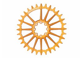 Garbaruk Plateau Ovale Direct Mount Sram 8 vis - Orange