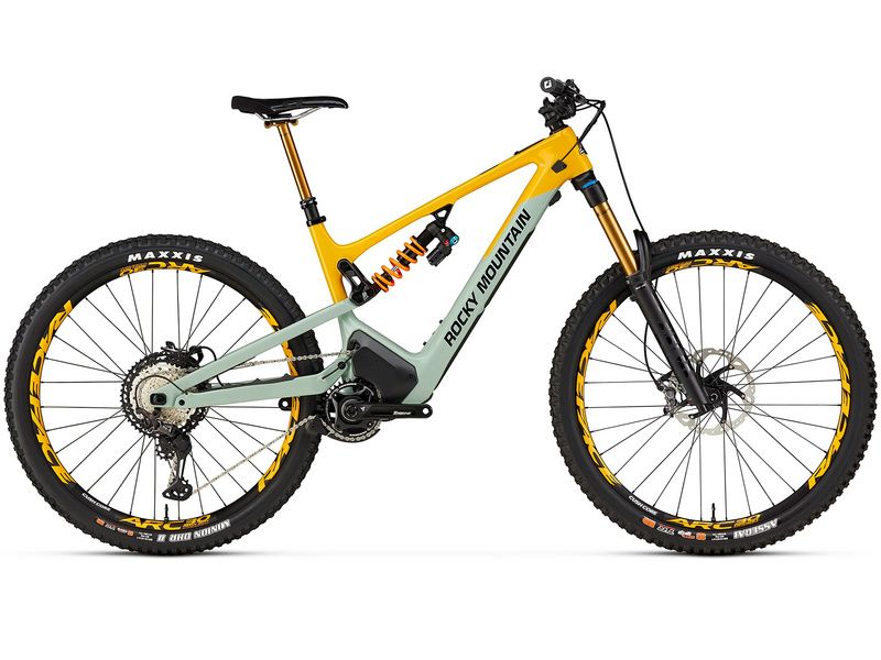 Rocky Mountain VTT Altitude Carbon 90 Rally Edition - Jaune/Vert - Taille S 2023