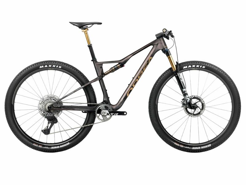 Orbea VTT OIZ M-Team Factory Bronze Carbon View - Titan Gold (Matt-Gloss) 2026