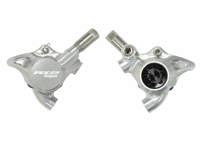 Hope RX2 Caliper Flat Mount - DOT Version - Silver 2026