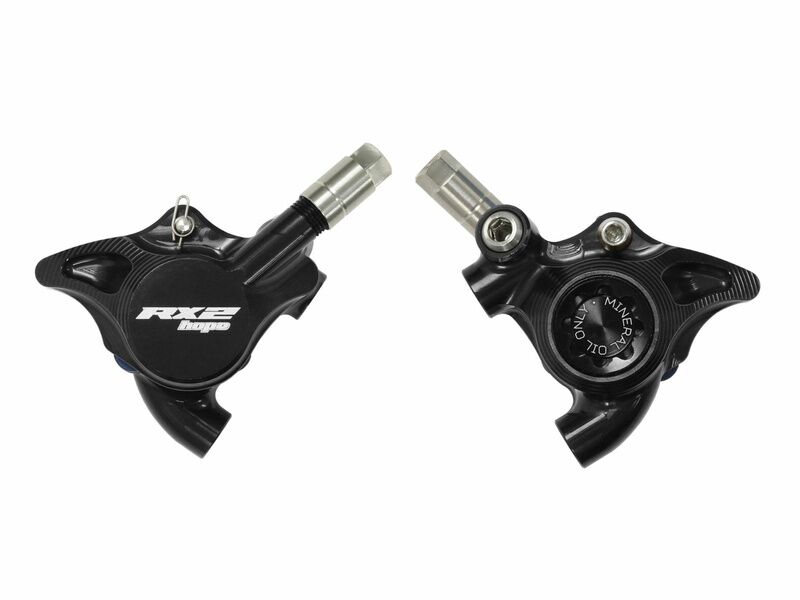 Hope Pinza de freno RX2 Flat mount - Versión Mineral - Negro 2026