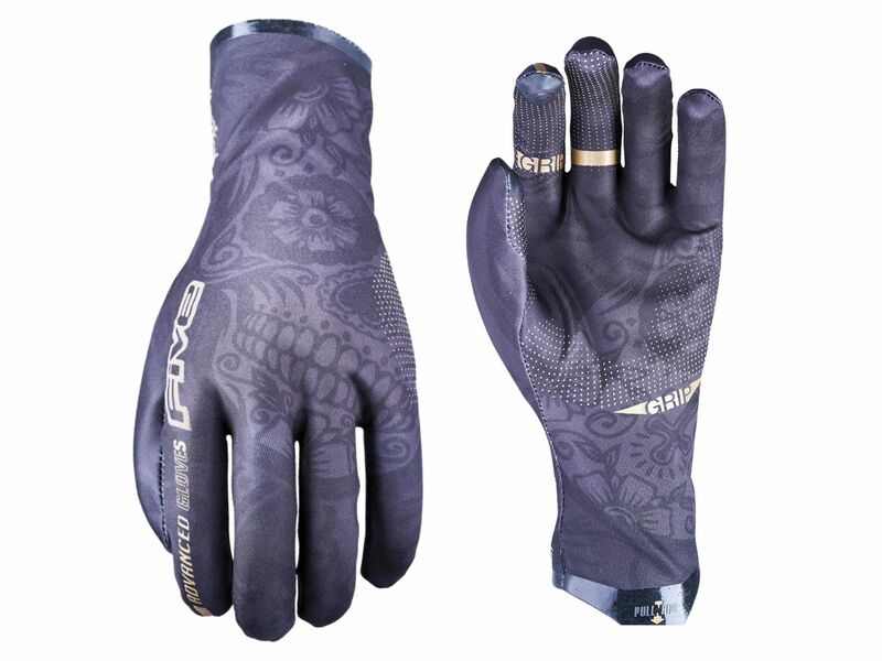 Five Guantes Mistral Infinium Stretch Mexican Negro/Dorado