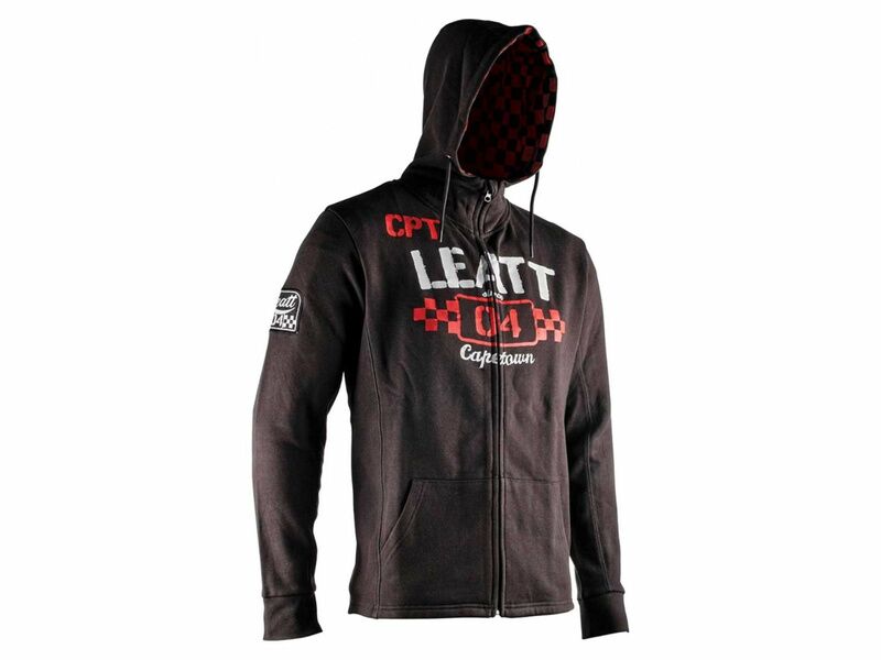 Leatt Sweat à capuche Heritage Noir 2024