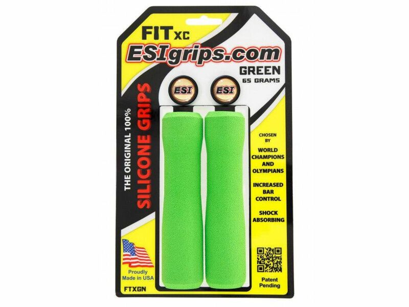 ESI Grips Fit XC Vert fluo
