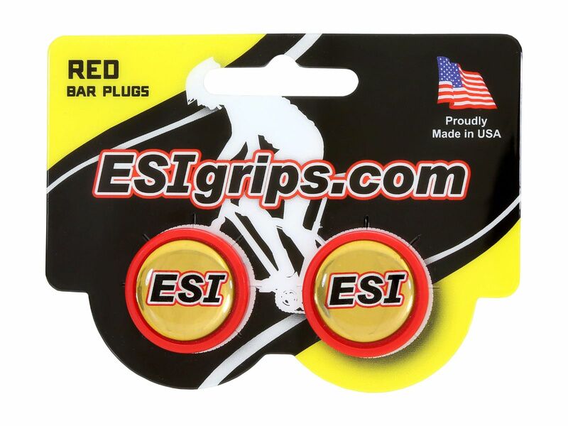 ESI Embouts de guidon Rouge