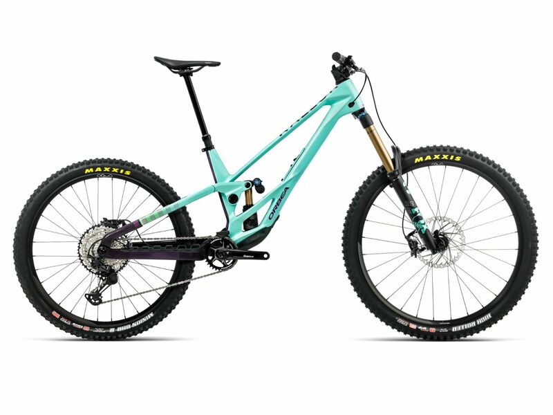 Orbea VTT Enduro Rallon E-Team 442 - Aloha Green / Fantasy Purple Carbon View 2026