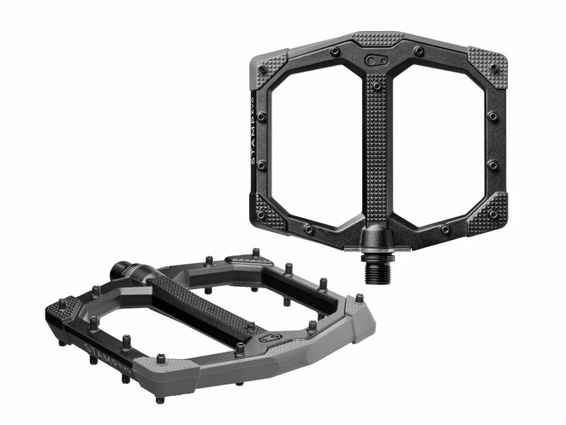Crank Brothers Pedales Stamp EVO Negro 2026