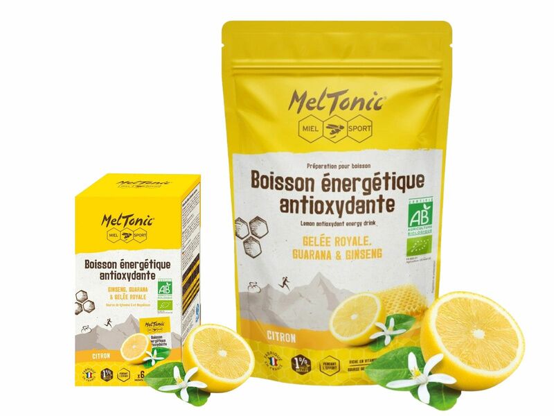 Meltonic Boisson Energétique Antioxydante Bio saveur citron