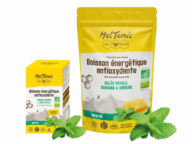 Meltonic Boisson Energétique Antioxydante Bio saveur menthe