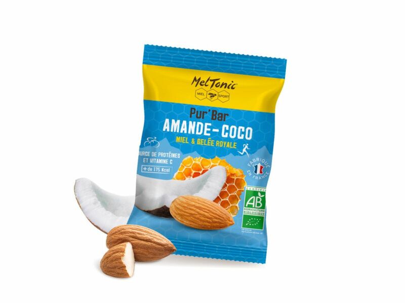 Meltonic Organic Pur'Bar Energy Bar - Almond & Coco flavor