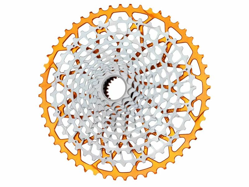 Garbaruk 12-Speed MTB Gen 2 MicroSpline Cassette 10-52 Teeth - Orange