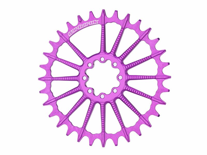 Garbaruk Plateau Ovale Direct Mount Sram 8 vis - Violet