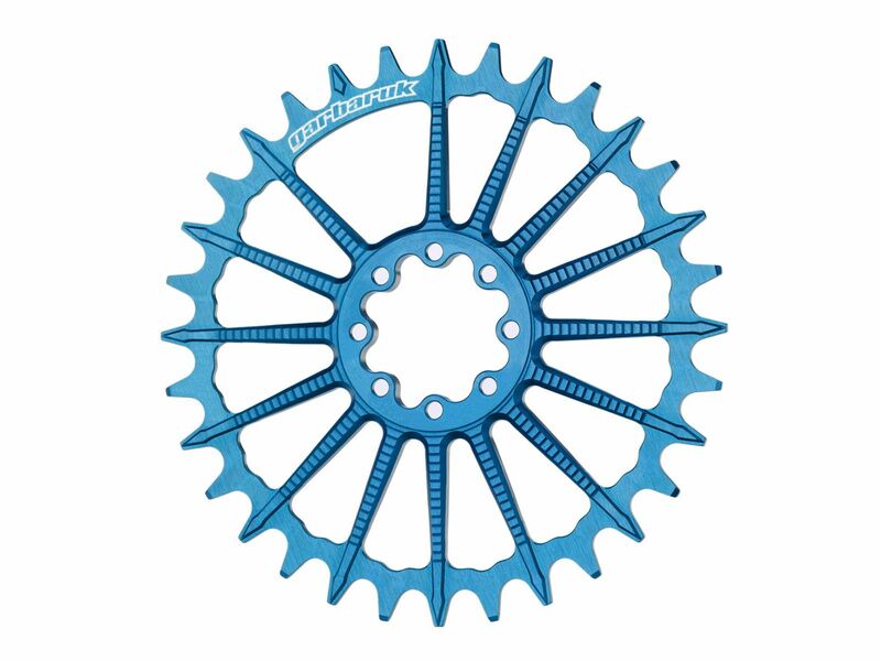 Garbaruk Plateau Ovale Direct Mount Sram 8 vis - Bleu